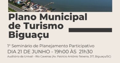 I Seminário de Planejamento Participativo do Plano Municipal do Turismo